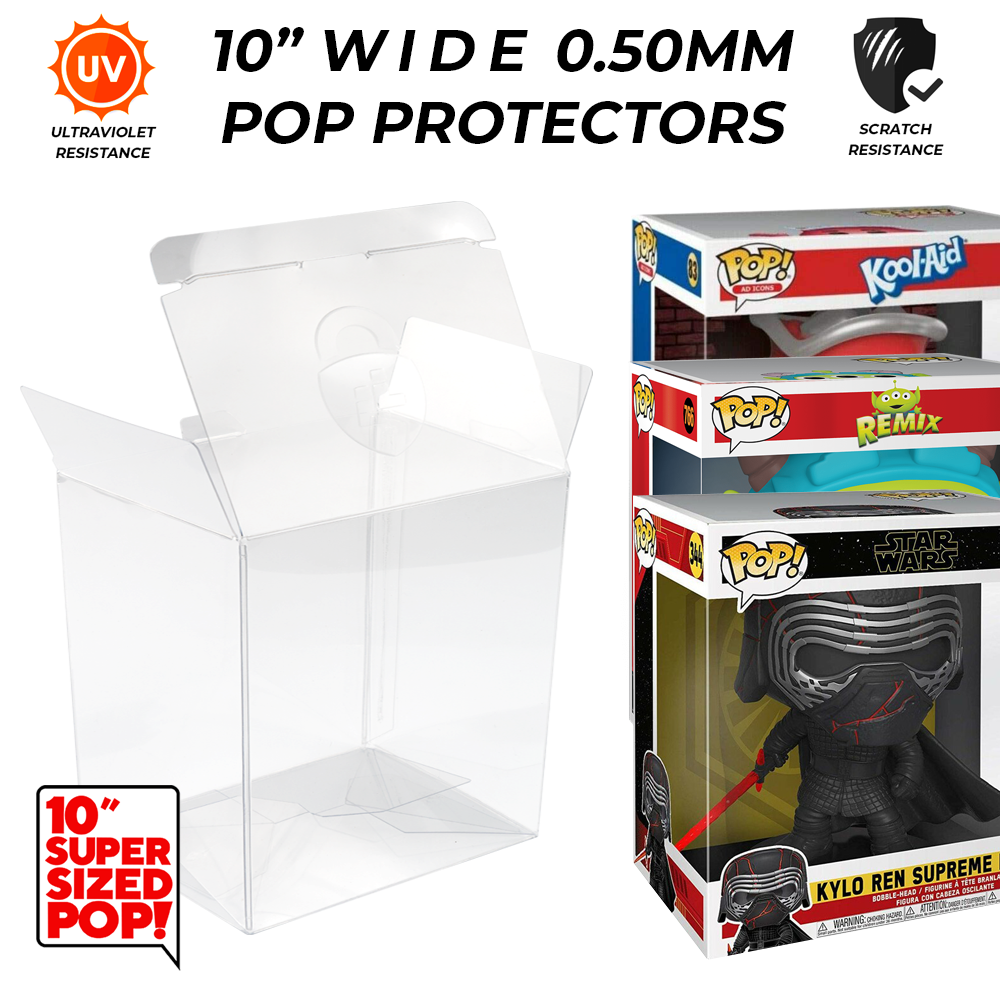 10 inch Jumbo WIDE version Funko POP Protector