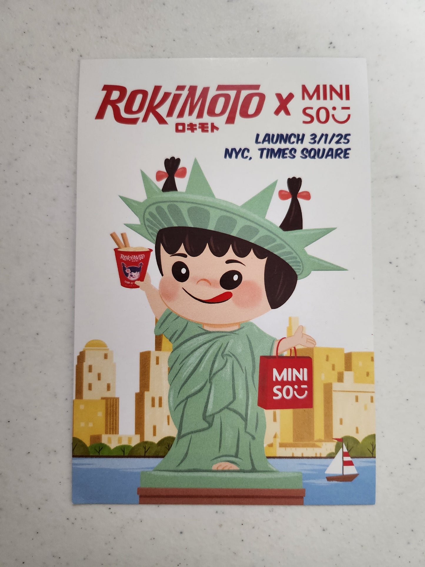 Rokimoto Launch Box - Bag - Postcard