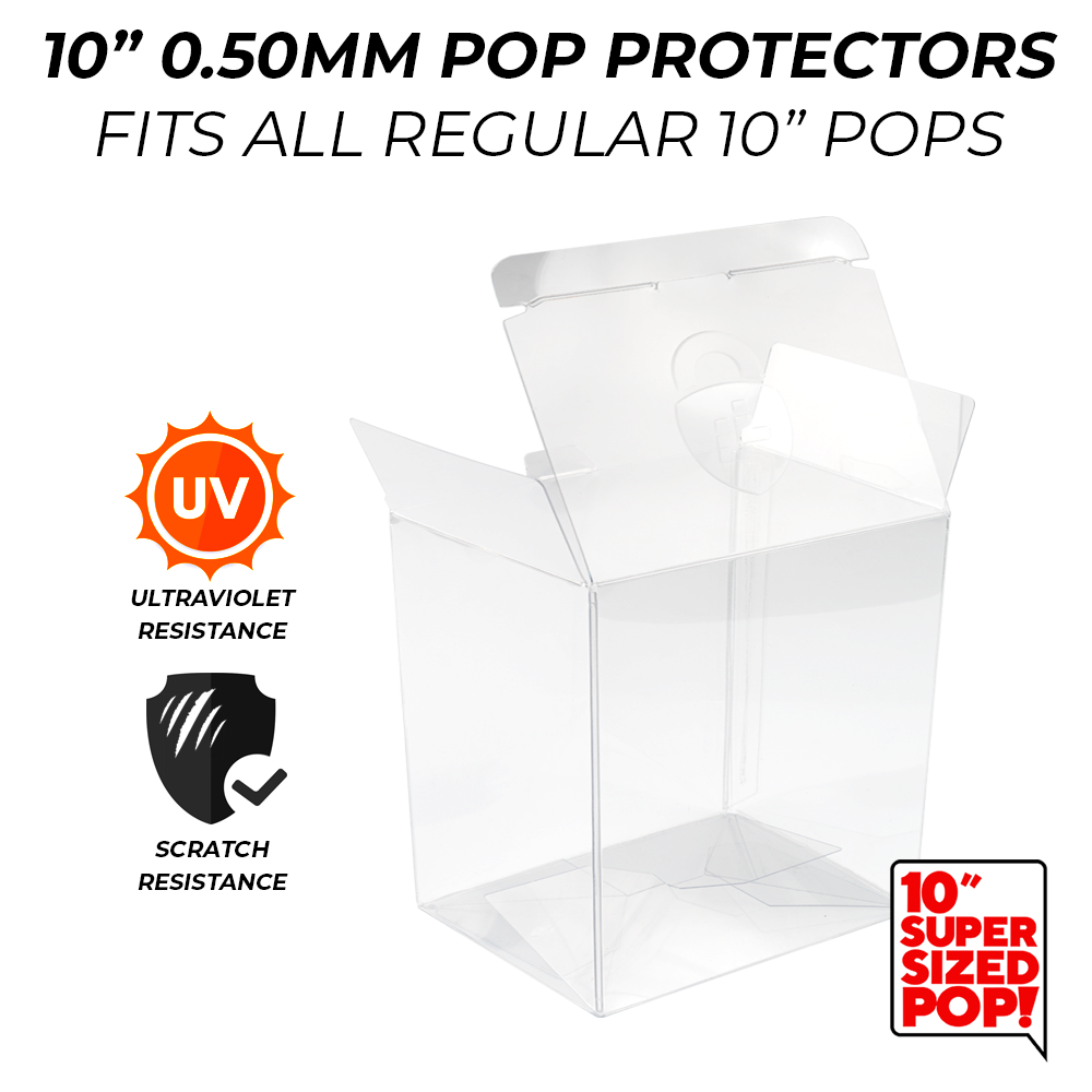 10" Funko POP Protectors (10 Pack)